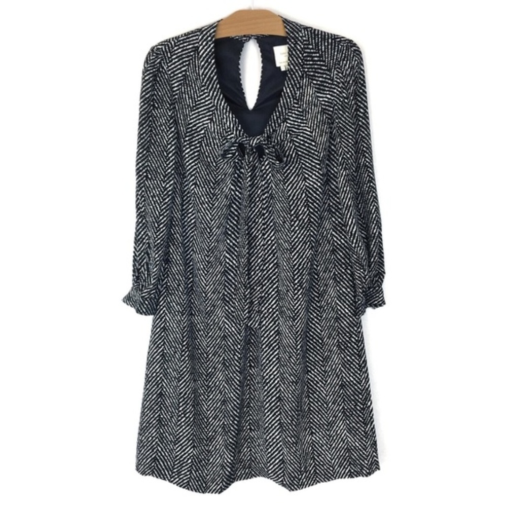 Kate Spade Herringbone "Reade" Smock Dress
